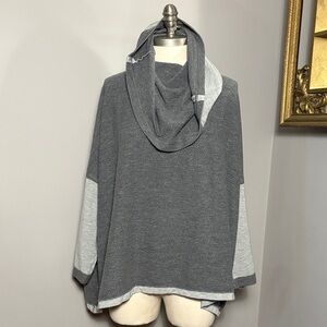 CAbi #3996 Medium Around The Clock 'ATC Cowl Shirt